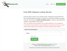 Tablet Screenshot of freesmsgateway.info